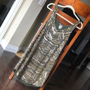STUNNING Haute Hippie Embellished Dress